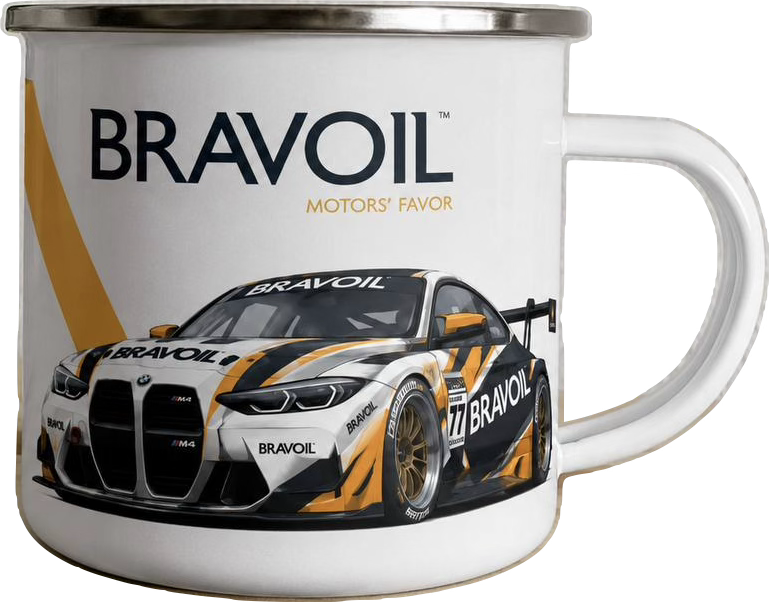 Кружка с логотипом Motors Favor